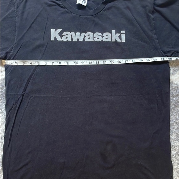 Kawasaki Black Men's T-Shirt - Picture 8 of 8